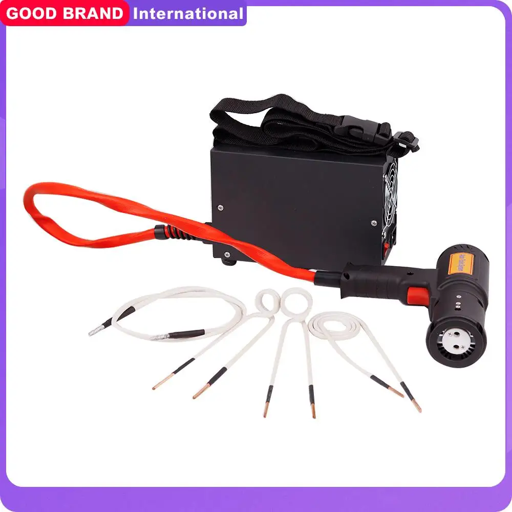 1500W Magnetic Induction Heater Circuit for Car Repair Bolt Remover Tools Set Welding Equipment AC 110V/220V with 4 Pieces Coil