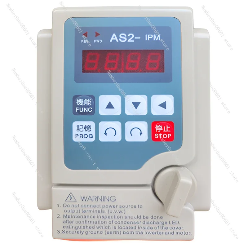 

Inverter AS2-107 Single-phase 220V0.7KW Three-phase 1.5KWAS4-315 Built-in Cooling Fan