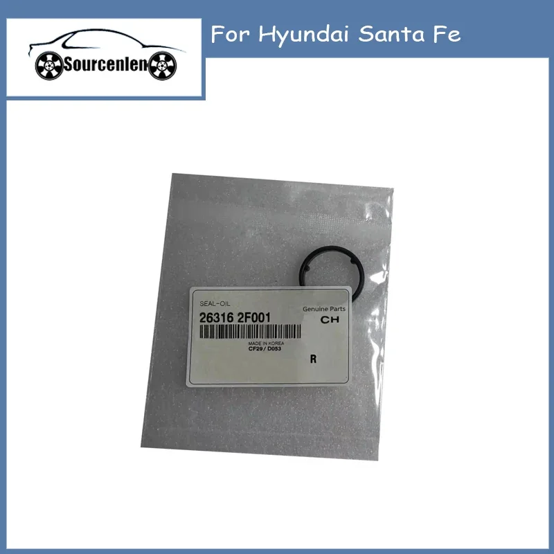 

Для Hyundai Santa Fe уплотнение заднего масляного фильтра двигателя 263162 F001 263172 Ф001 26316-2Ф001 26317-2Ф001