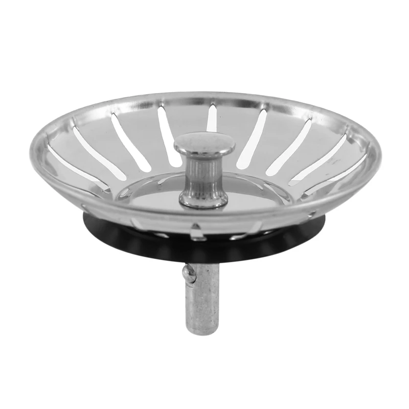 Diameter 78MM baja antikarat saringan wastafel dapur sumbat limbah Plug penyaring wastafel