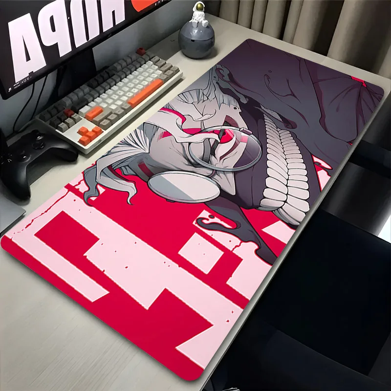 Mouse Pad D-Dandadan Non-Slip Desk Mat Large Gaming Accessories Mousepad Gamer HD Printing Mausepad Rubber Keyboard Pads Carpet