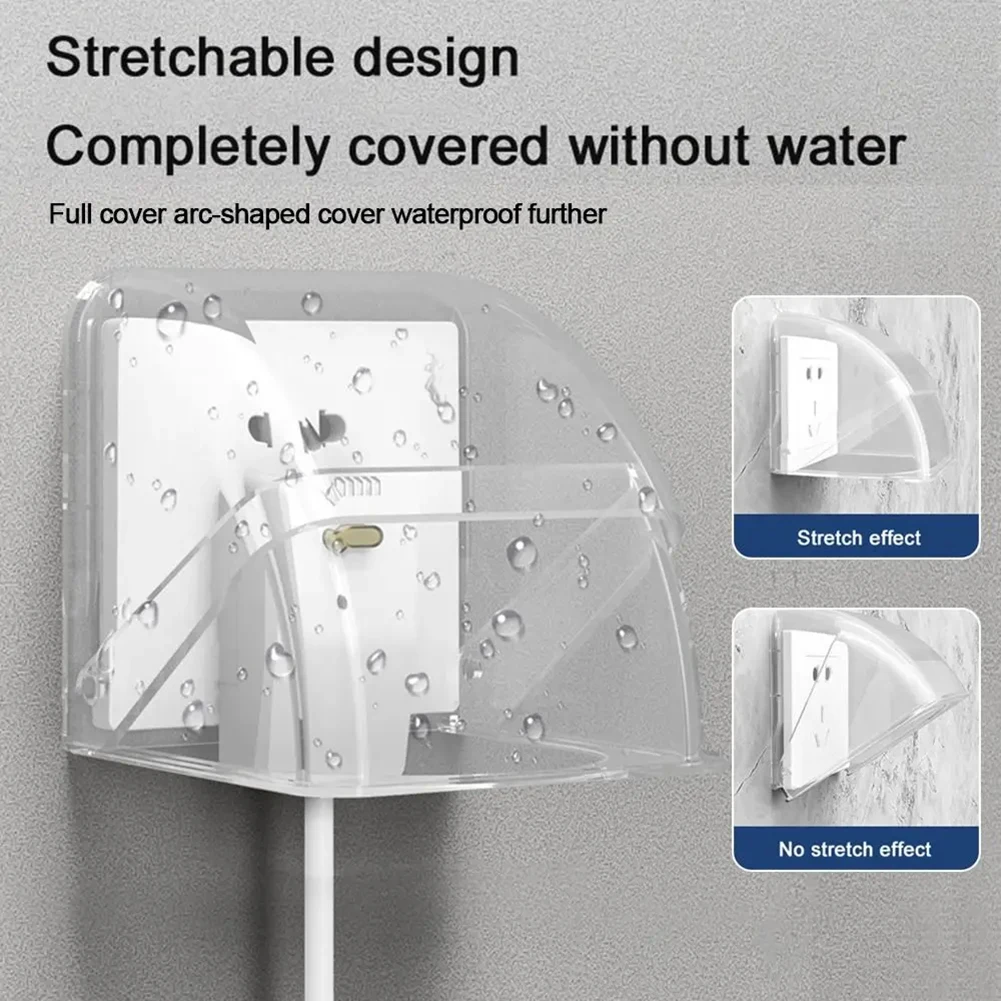 1Pcs 86 Type Socket Box Waterp - Outdoor Power Point Cover recension och pris