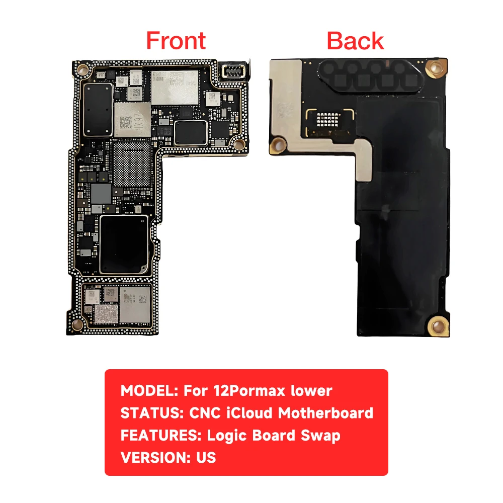 CNC Cut iPhone 12 Pro Max Logic Board 5G
