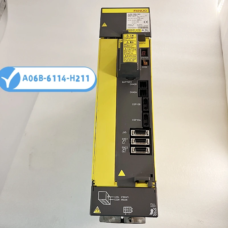 

A06B -6114-H211 Оригинальный Совершенно новый драйвер Fanuc б/у/новый в наличии инвентарь A06b-6117-H103/A06B -6114-H211