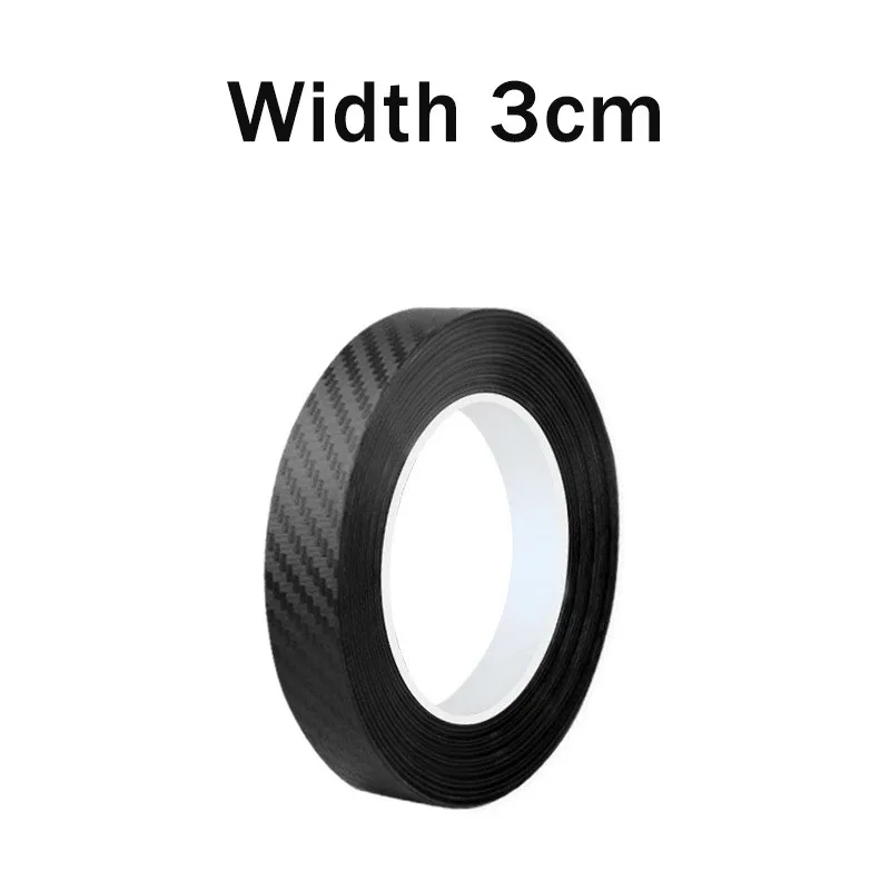 Nano Koolstofvezel Auto Sticker Plakken Protector Strip DIY Automotive Beschermfolie Auto Instaplijsten Zijspiegel Anti Kras Tape