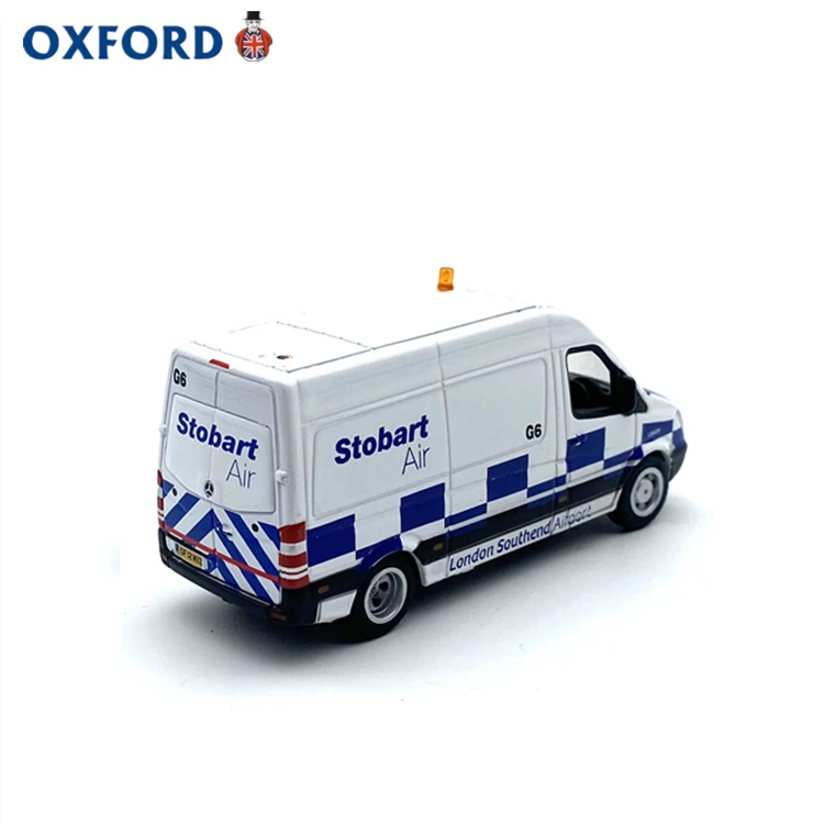 Diecast OXFORD Escala 1:76 Oxford BENZ Stolbart Van Liga Modelo de Carro Brinquedo Colecionável Presente Lembrança Display Ornamento