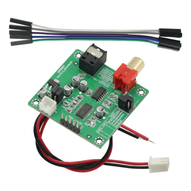 1PCS DIR9001 module Fiber coaxial Coaxial Receiver SPDIF to I2S output 24bit 96khz Dedicated for DAC Module