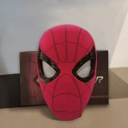 New Spider-man:no Way Home Spider Man Mask Luxury Helmet Rechargeable Remote Eyes Movable Mask Cosplay Decoration Gift Toys