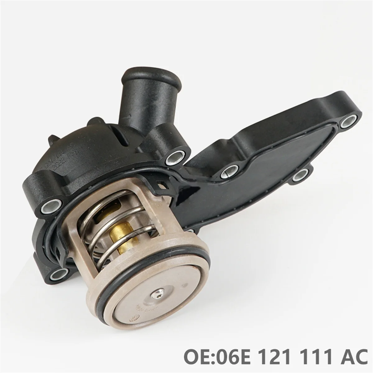 Car Engine Cooling System Thermostat 06E12111AC for Audi A4 B8 A5 3.2FSI A6 C6 C7 2.5 A7 2.5 A7 2.8 FSI A8 3.2