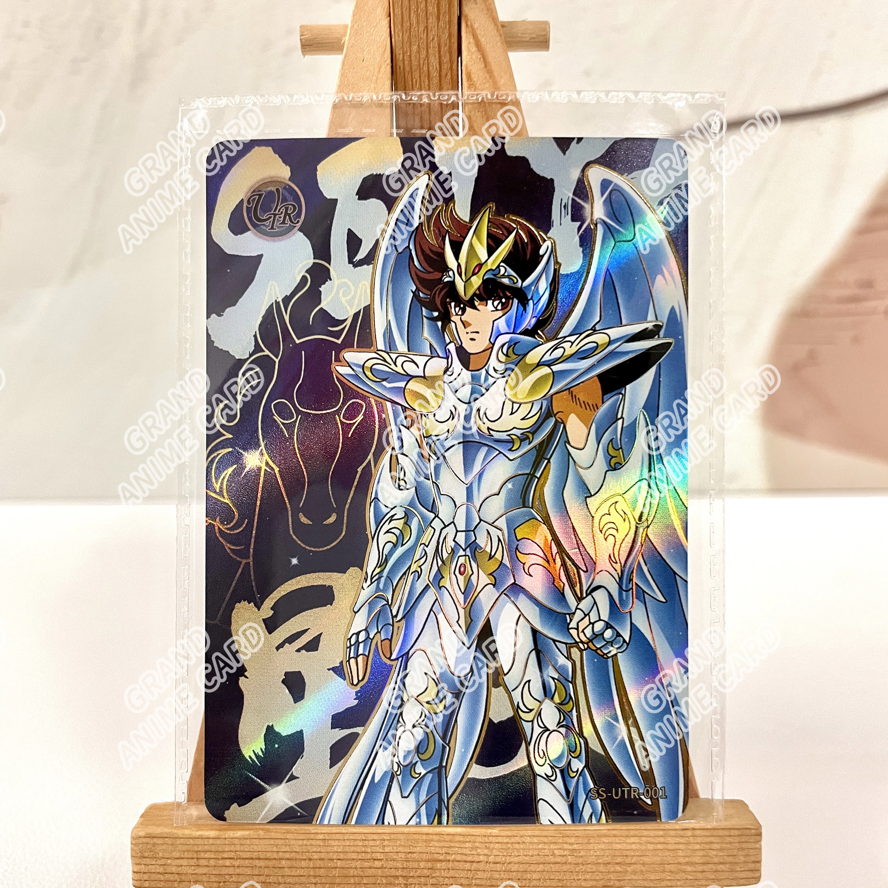 Kayou Genuine Saint Seiya UTR 001-024 Full Set Single Card Rare Athena Poseidon Anime Collection Card Toy Game Kids Gift