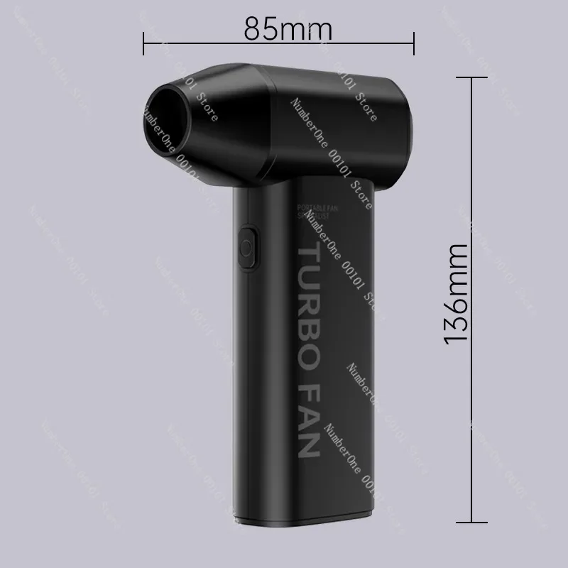 Violent Fan Handheld High-Speed Fan T10 Mini Blower Violent Camping Turbo Fan