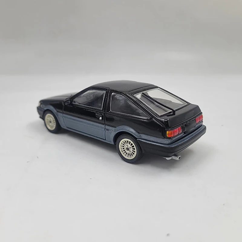 1:43 Scale Toyota Corolla LEVIN AE86 Black Simulation Alloy Car Model Scenes Ornament Toy Collectible Souvenir Static Display