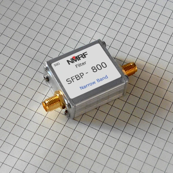 800MHz Narrowband Bandpass Filter, Small Volume, SMA Interface