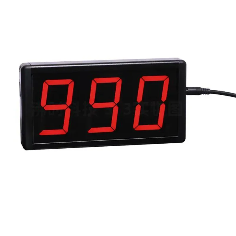 3-inch 3-digit LED Electronic Timer Countdown Timer Count Up Down Desk Clock with Remote Control