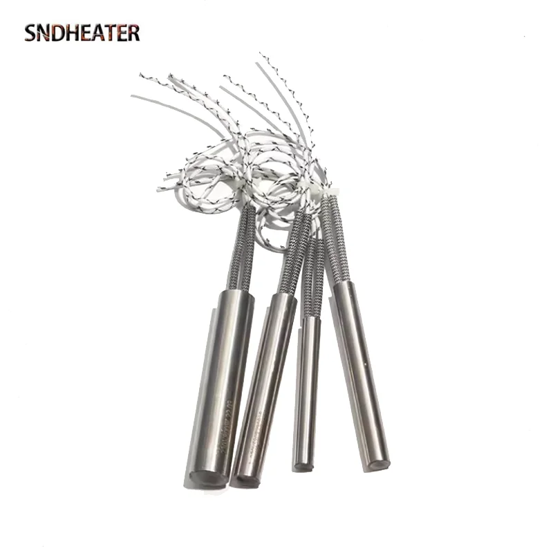 SNDHEATER 5 قطعة 220 فولت 380 فولت 110 فولت التدفئة مخصصة الطاقة الصناعية سخان خرطوشة 6x100-200 مللي متر 316SS مستقيم أنبوبي أنابيب الحرارة