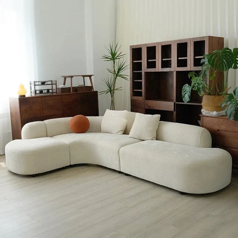 NNFrench Wind Circular Arc Corner Multi-person Size Apartment Waterproof And Erasable