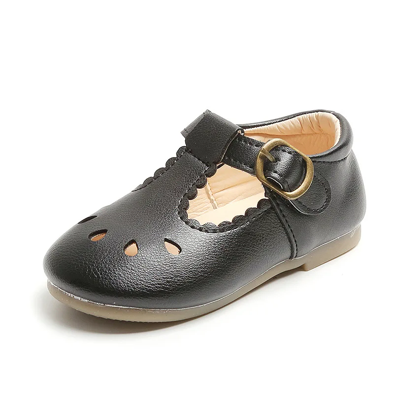 Summer Baby Shoe Leather Shoe for Baby Girl Retro Boy Shoe Hollow Out Soft Sole Casual Shoe Kid Shoe for Girl Zapatos Niña 여아구두