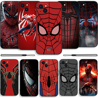 Marvel Spider Man Phone Case for Oneplus Nord 3 2 9R 9 8T 8 7 7T Pro 6 5G Liquid Silicone Cover with Hand Strap