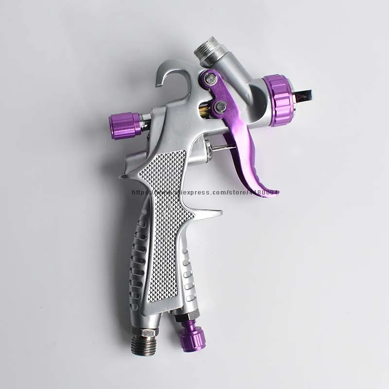 HVLP-PISTOLA DE PULVERIZACIÓN Manual, minipistola de pulverización de pintura, 0,8mm, 250cc, con accesorios de aerógrafo, para coches