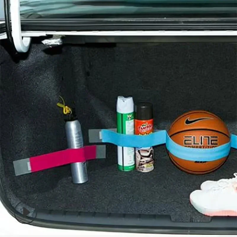 New 1PC Universal Interior Accessories Magic Sticker Car Stowing Band Tidying Belt Auto Organizer Storage Strap