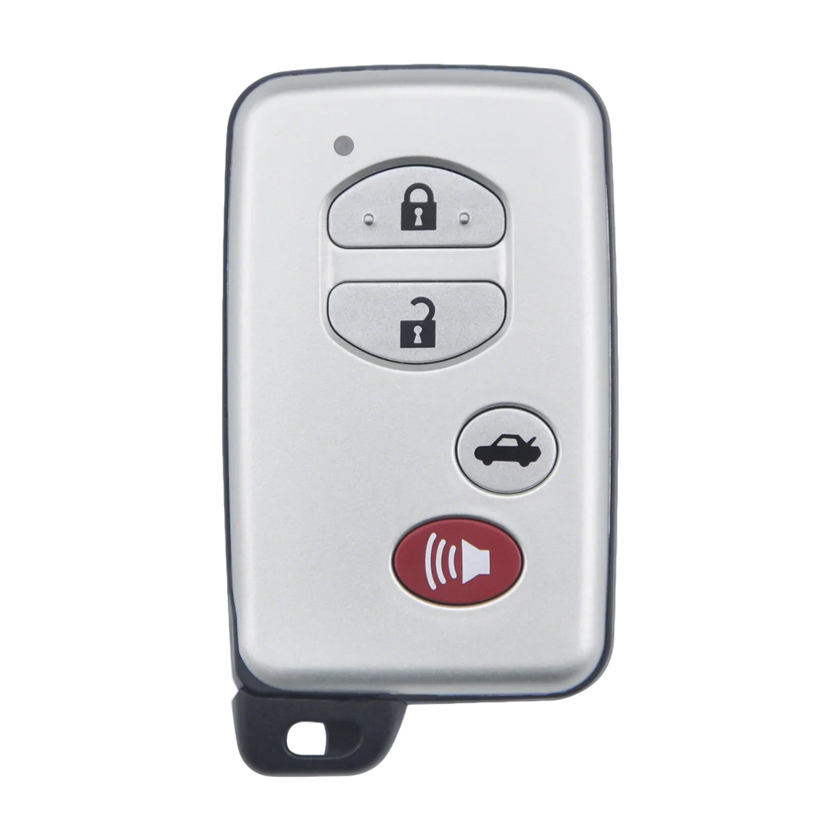 KEYDIY TIB03-4 Universal Smart Remote Key for Toyota KD 3+1 Buttons with Silver Gray Shell Case