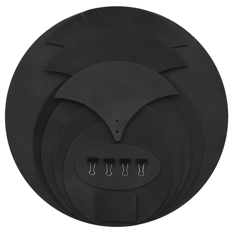 Ture 14 pçs/set espuma de borracha tambor baixo snare tambor som fora silencioso mudo prática almofada conjunto instrumento musical acessório