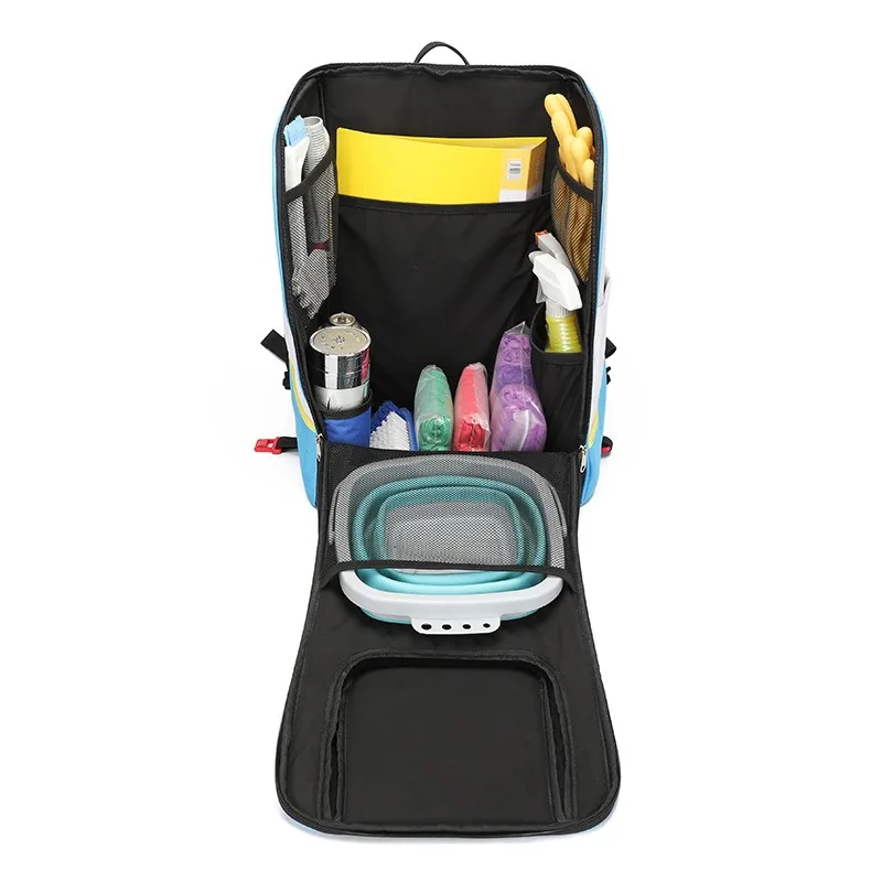 Large Capacity Multi-functional Domestic Cleaning Kit, Backpack Appliance, Cleaning Rod Kit, Hardware para eletricista e madeira