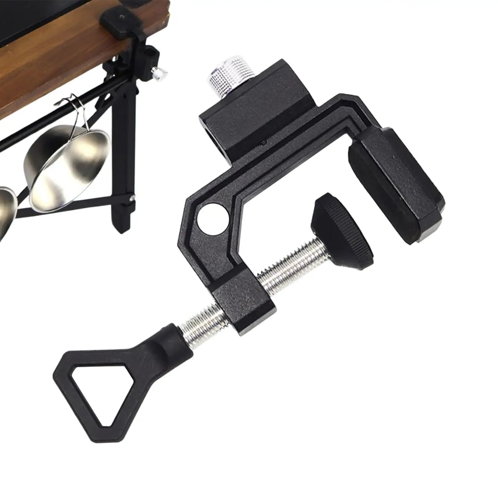 

Adjustable Universal Phone Camera Clip Mount, Flexible Tripod Grip Stand Holder for Live Streaming Vlogging Outdoor Photography