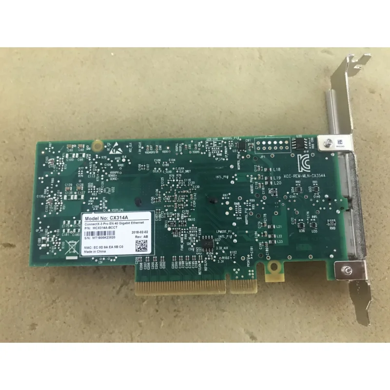 Original CX314A ConnectX-3 MCX314A-BCCT 40GbE Network Card