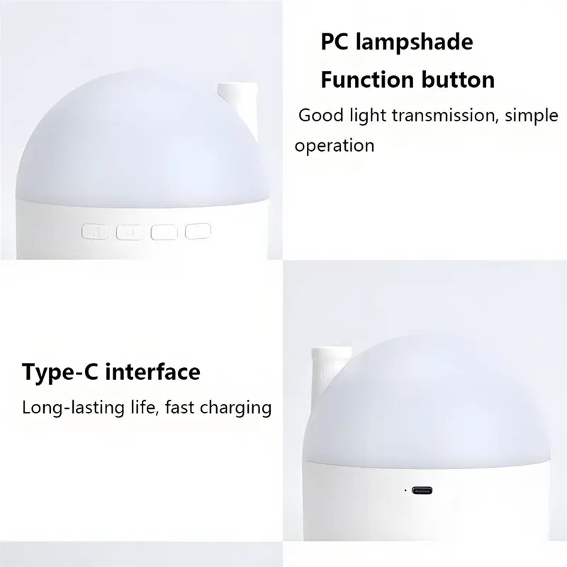 A96I-Snow House Star Light Music Projector Lamp-For Christmas Night Light Starry Sky Atmosphere