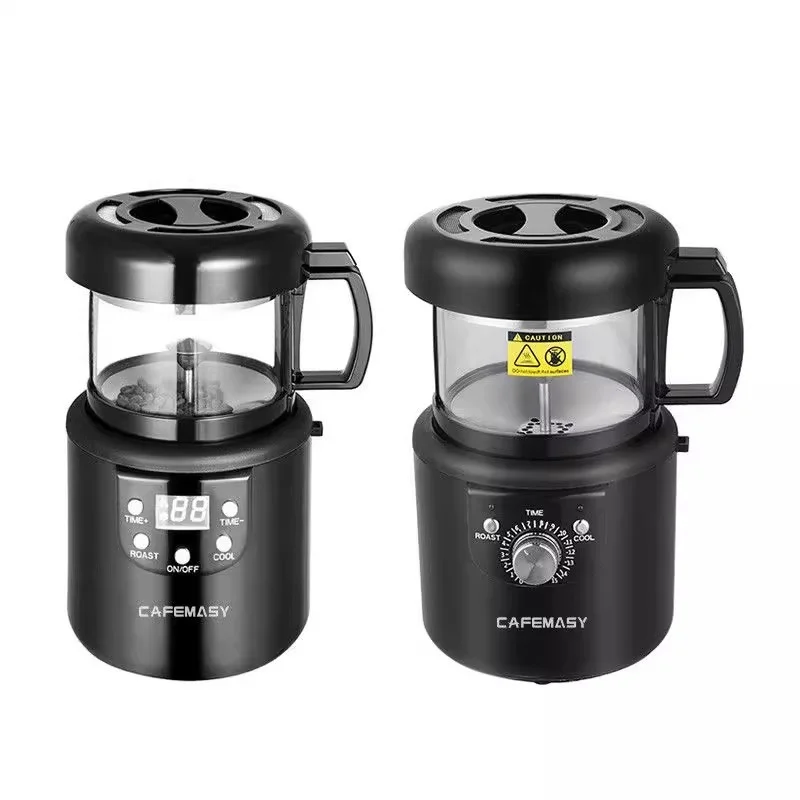 110 فولت/220 فولت محمصة حبوب البن آلة تحميص حبوب البن المدمجة المنزلية الهواء الساخن نوع آلة تجفيف حبوب البن