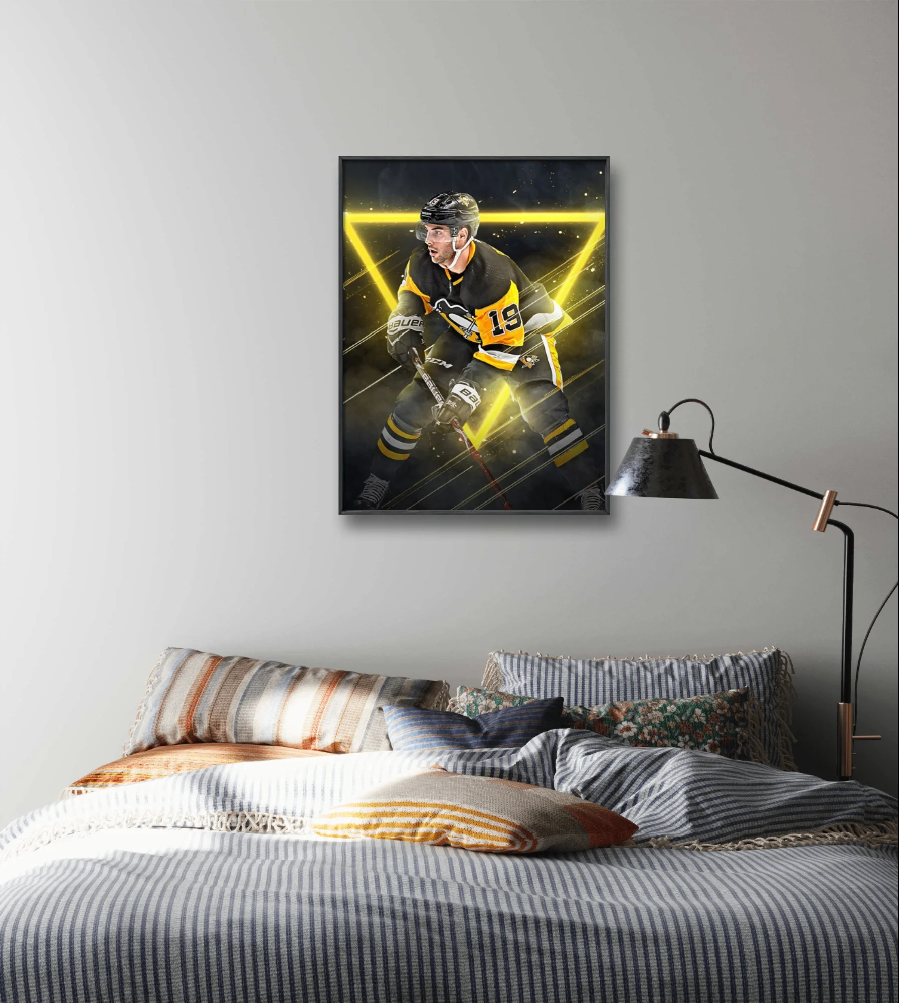 Hockey 5D Diamond Painting Ice Hockey Sports Diy Diamond Embroidery Rhinestone Cross Stitch Skater Home Wall Decor Handmade Gift