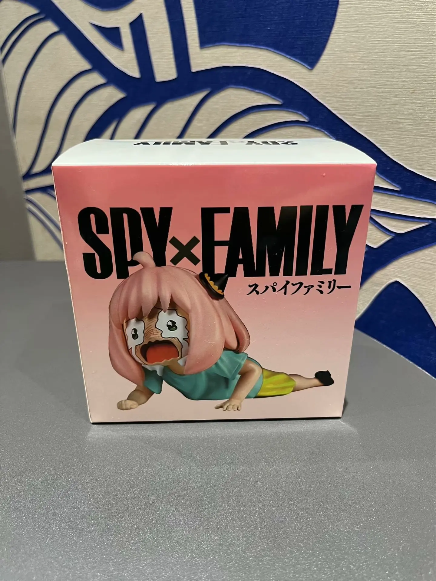 Figuras de acción de SPY×FAMILY GK, Anime Anya Cry, muñeca linda, modelo de PVC de 10cm, decoración de habitación, juguetes de regalo para niños