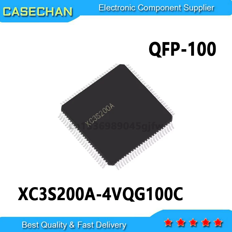 1PCS/LOT New and Original XC3S200A-4VQ100C XC3S200A XC3S200A-4VQG100C QFP-100