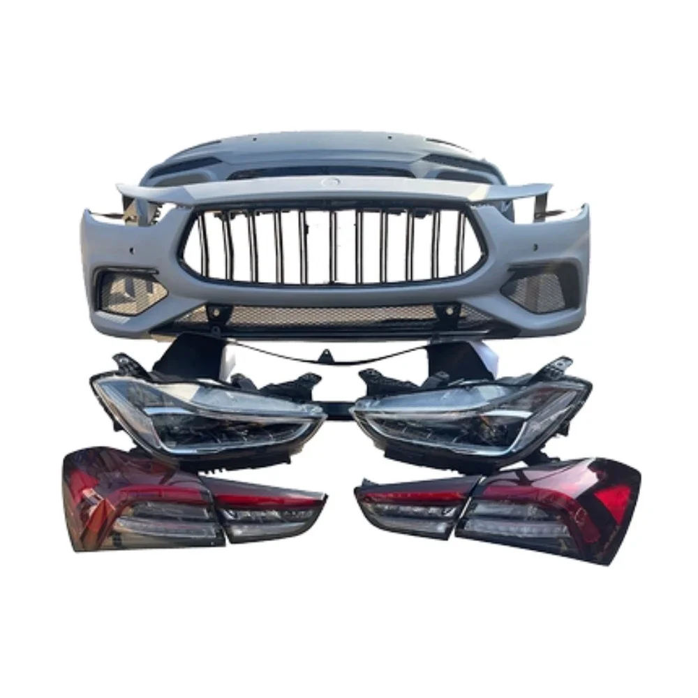 

Surround Body Kit Headlight Tail Light Rear & Front Bumper for Maserati Ghibli 16-20