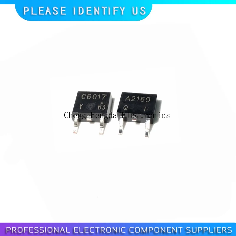 1Pair A2169 C6017 ( 1pcs 2SA2169 + 1pcs 2SC6017 ) TO-252 MOS