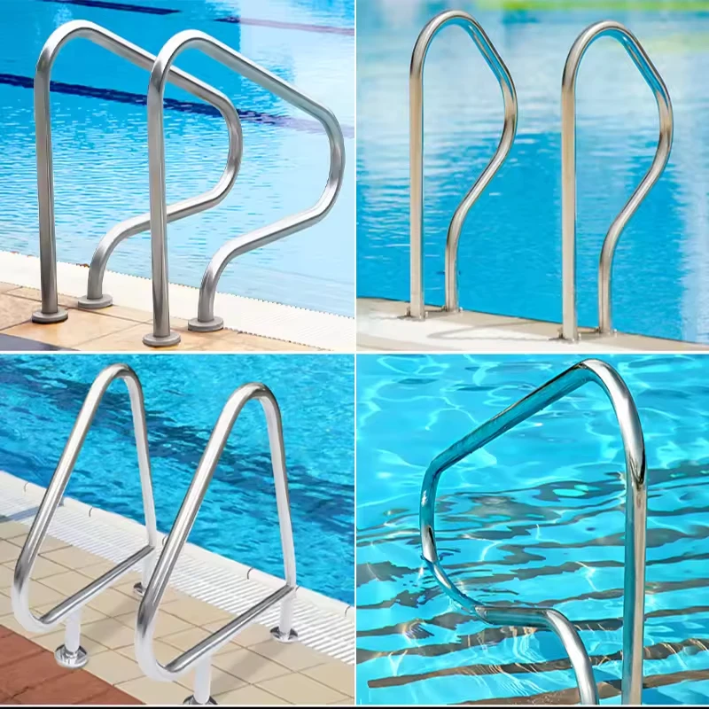 

Лестница для бассейна из нержавеющей стали 304 на заказ 2026 с утолщенными и полированными подлокотниками