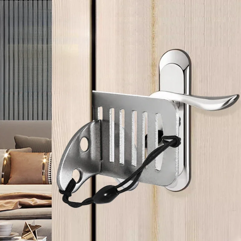 

Portable Hotel Rental, Door Blocking, Travel Safety, Single Occupancy, Anti-theft, Top Door Device