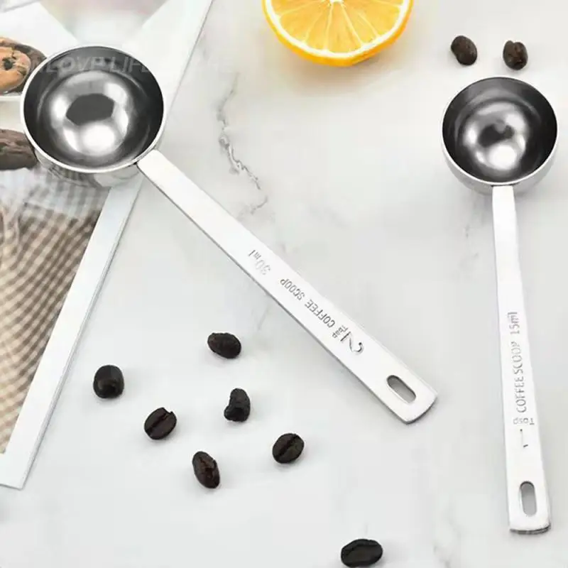 To Bake Practical Portable Household Measuring Spoon Does Not Rust Not Easily Deformed Kitchen Coffee Spoon Simple Convenient