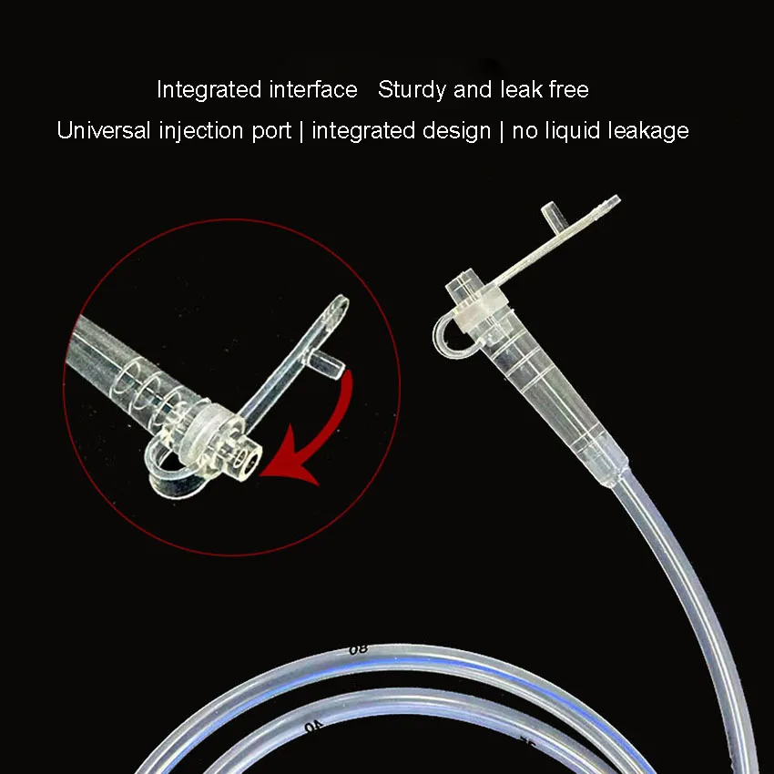 Disposable Silicone Gastric Tube for Elderly and Children Liquid Nasal Feeding Tube Sterile and Independent Packaging