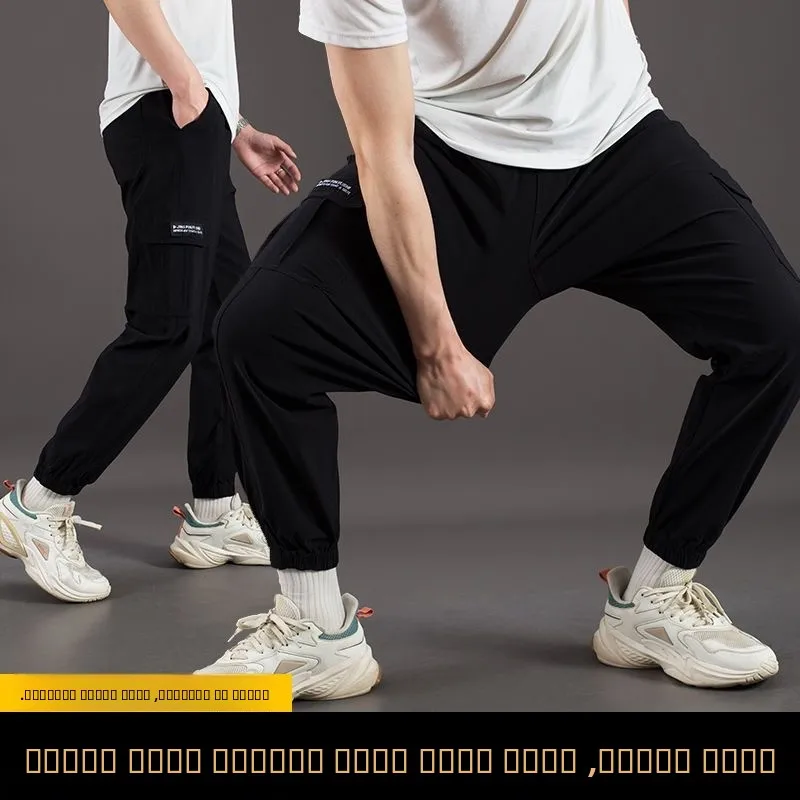 

Мужские рабочие брюки из чистого хлопка с высокой эластичностью, повседневные, весна-осень, новые, свободного кроя, для защиты труда, узкие, размер L