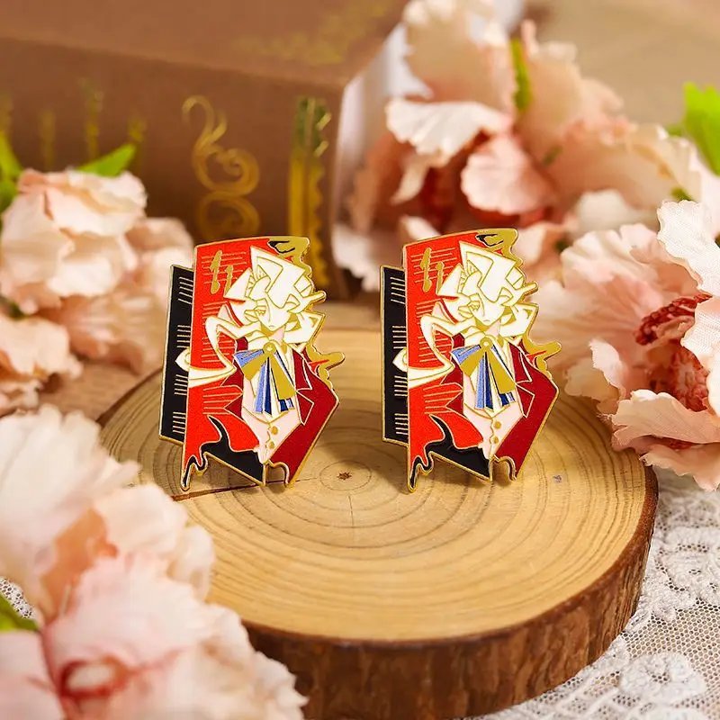

Game Identity ⅤFrederick Kreiburg Metal Badge Pin Brooch Anime Gift Cosplay Fashion brooch Collection Birthday Gift