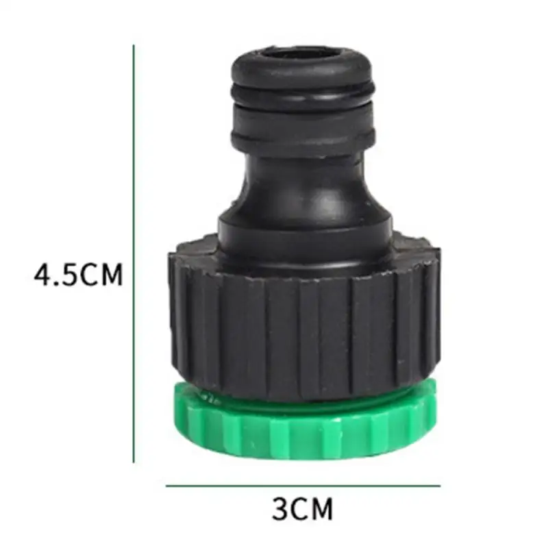 Garden Water Hose ABS Quick Connectors 1/2'' Tubing Coupling Adapter Joint Extender Set for Irrigation Car Wash Fitting