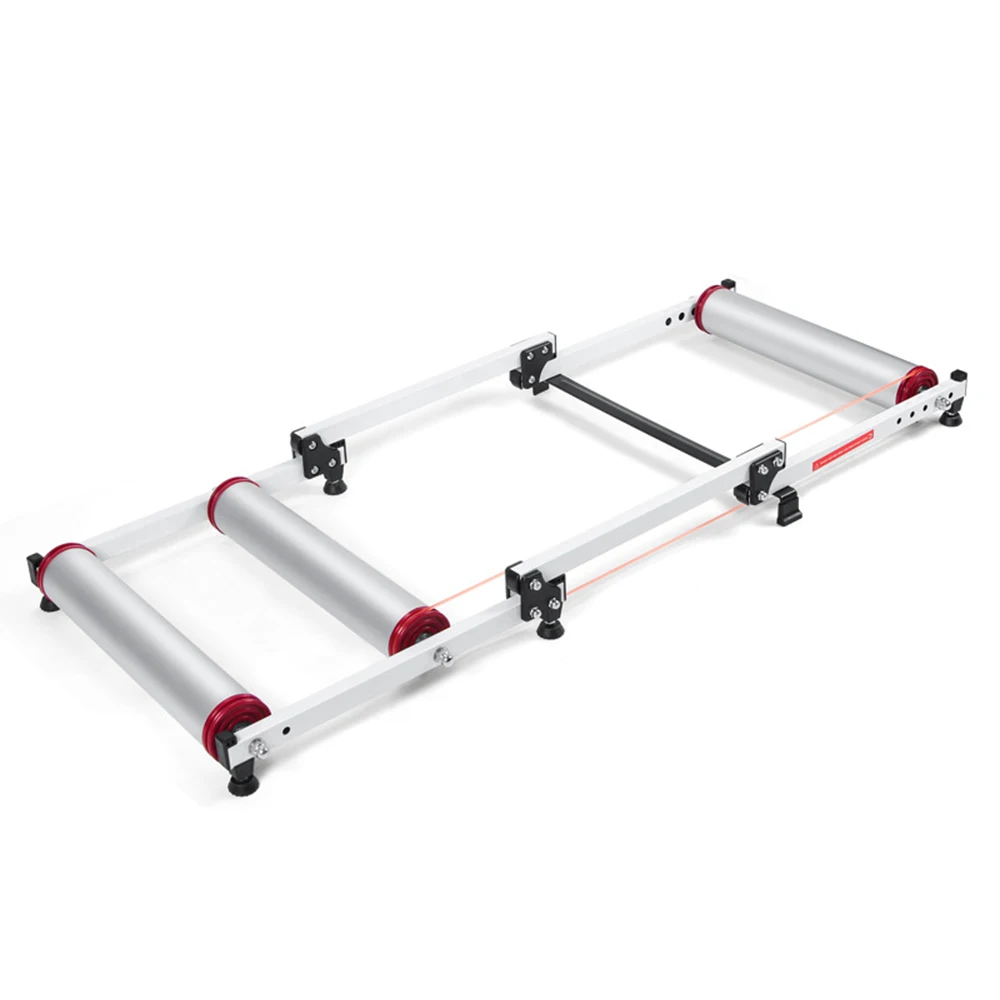 

Bike Roller Trainer MTB Road Cycling Platform, Adjustable Riding Platform, Aluminium Alloy Mute, Indoor Exercise, Home Gym