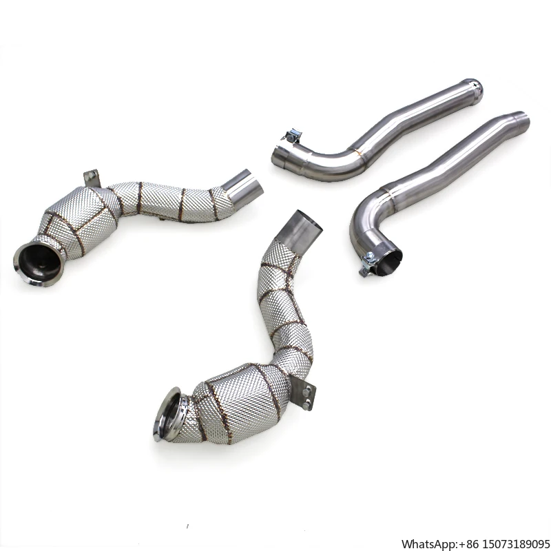 

OEM Catted Exhaust Downpipe for -GTS 2016-2023 Stainless Steel High Flow Exhaust Pipe System with Catalyst