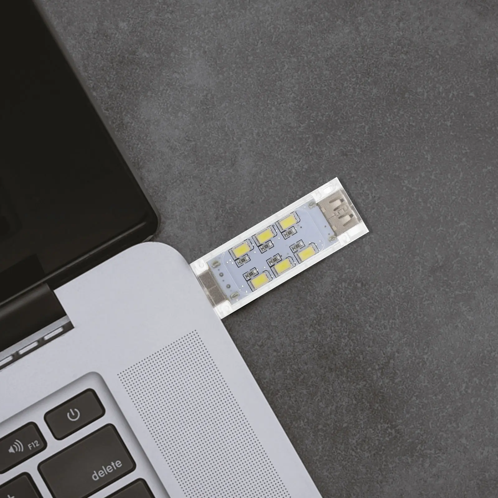 

2pcs Usb Led Lamp Mini Laptop Light Rechargeable Portable Bright Plug Into Power Bank Pc Notebook Lamp For Keyboard Night