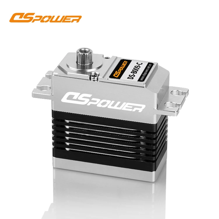 DSPOWER 30KG Metal Gear Brushless All Aluminum Frame Digital Servo for 1/8 1/10 RC Car Crawler Fixed-wing Drone Plane Toy Parts