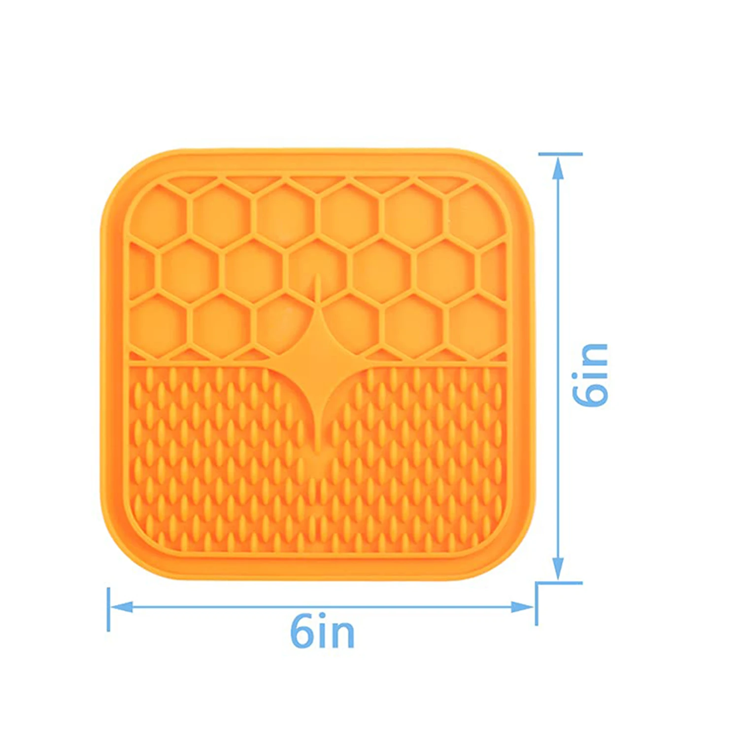 개 핥기 매트, 재미와 불안 해소를 위한 식품 등급 실리콘, 낮은 식품 매트, 실리콘 슬로우 푸드 매트, 애완견, 1 개