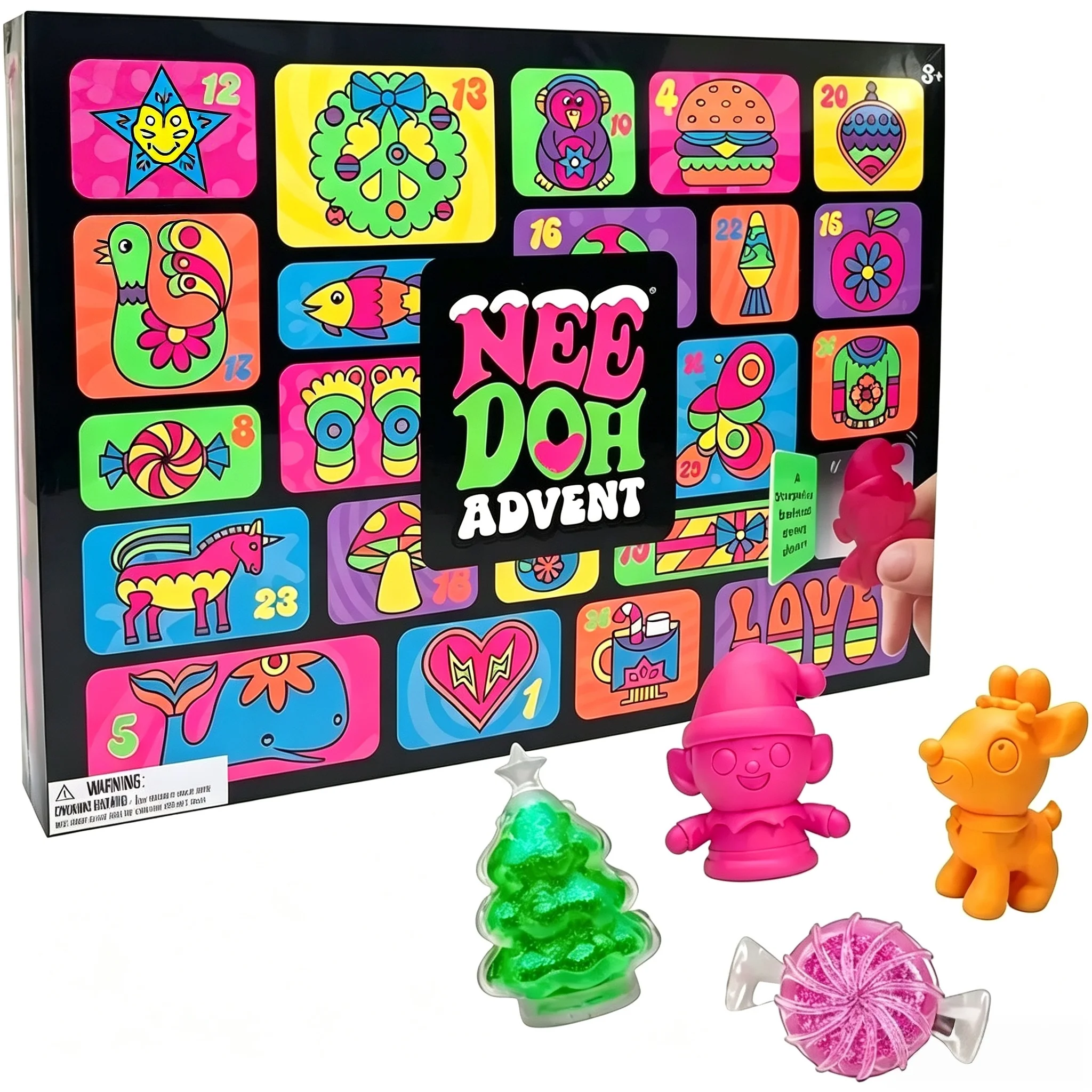Advent Calendar Gift - Needoh 2026 Christmas Advent Calendar 24