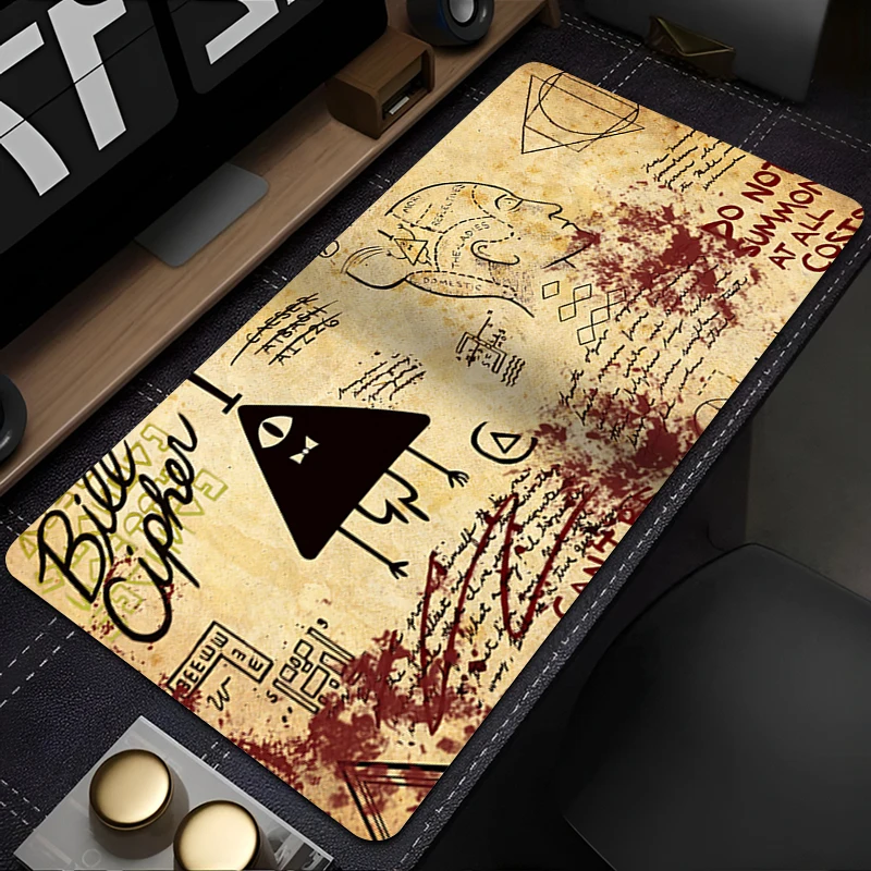 

Mouse Pad Multi Size Gamer Keyboard Pad Desk Mats Disney Movies G-gravity F-falls Extended Mausepad Office Accessories Mousepad